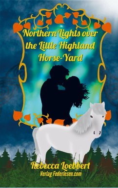 Northern Lights over the Little Highland Horse-Yard - Rebecca Loebbert