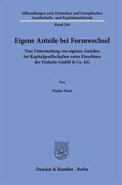 Cover Eigene Anteile bei Formwechsel