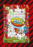 MEGA MALBUCH - 300 SEITEN WUNDERBARE WEIHNACHTSMOTIVE - WITZIGE THEMEN - SANTA CLAUS - SCHNEEMÄNNER - TIERE