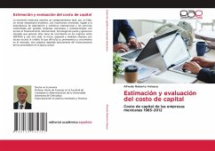 Estimación y evaluación del costo de capital