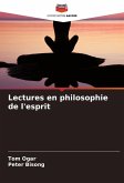 Lectures en philosophie de l'esprit Lectures en philosophie de l'esprit