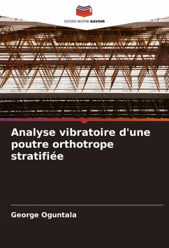 Cover Analyse vibratoire d'une poutre orthotrope stratifiée