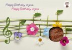 Happy birthday to you, happy birthday to you ... Happy birthday to you, happy birthday to you ...