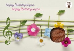 Cover Happy birthday to you, happy birthday to you ...