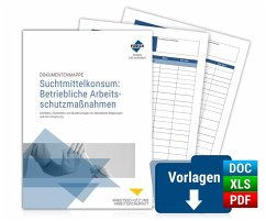 Cover Dokumentenmappe Suchtmittelkonsum: Betriebliche Arbeitsschutzmaßnahmen