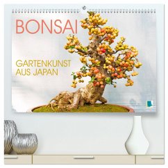 Gartenkunst aus Japan: Bonsai (hochwertiger Premium Wandkalender 2025 DIN A2 quer), Kunstdruck in Hochglanz