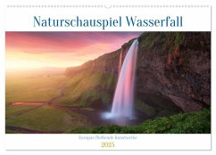 Naturschauspiel Wasserfall: Europas fließende Kunstwerke (Wandkalender 2025 DIN A2 quer), CALVENDO Monatskalender Naturschauspiel Wasserfall: Europas fließende Kunstwerke (Wandkalender 2025 DIN A2 quer), CALVENDO Monatskalender