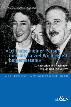 »Ich habe meiner Person niemals so viel Wichtigkeit beigemessen.« (eBook, PDF)