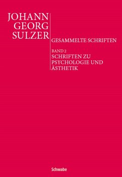 Cover Schriften zu Psychologie und Ästhetik (eBook, PDF)