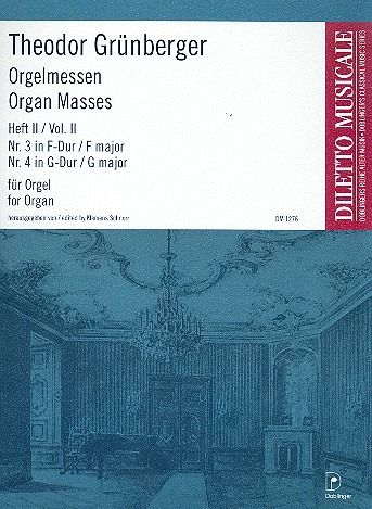 Orgelmessen Band 2 (Nr.3-4) für Orgel solo Orgelmessen Band 2 (Nr.3-4) für Orgel solo