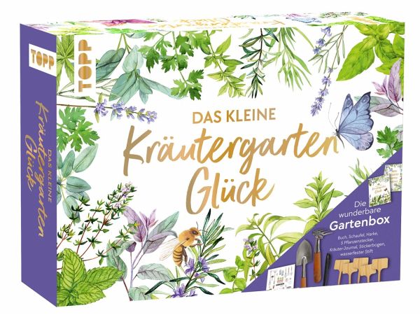 Das kleine Kräutergarten-Glück - Die wunderbare Gartenbox. Mit Kräuterkunde und Werkzeugen   (Restauflage)