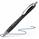 Schneider Kugelschreiber Slider Rave schwarz-schwarz, Mine XB blau Schneider Kugelschreiber Slider Rave schwarz-schwarz, Mine XB blau