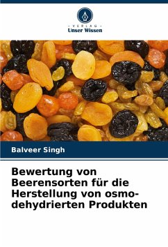 Cover Bewertung von Beerensorten für die Herstellung von osmo-dehydrierten Produkten