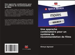 Cover Une approche combinatoire pour un système de recommandation de films