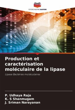 Cover Production et caractérisation moléculaire de la lipase