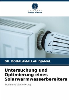 Cover Untersuchung und Optimierung eines Solarwarmwasserbereiters
