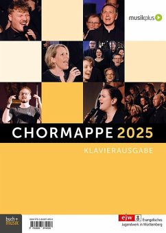 Cover Chormappe 2025 Klavierausgabe