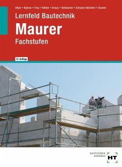 Cover eBook inside: Buch und eBook Lernfeld Bautechnik Maurer