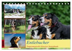 Entlebucher - Temperamentvolle Schweizer Sennenhunde (Tischkalender 2025 DIN A5 quer), CALVENDO Monatskalender Entlebucher - Temperamentvolle Schweizer Sennenhunde (Tischkalender 2025 DIN A5 quer), CALVENDO Monatskalender
