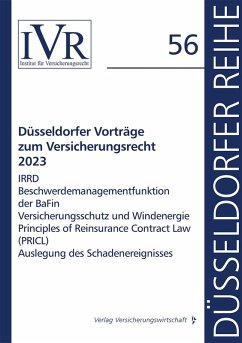 Cover Düsseldorfer Vorträge zum Versicherungsrecht 2023