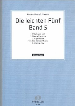 Cover Die leichten Fünf Band 5 für Akkordeon