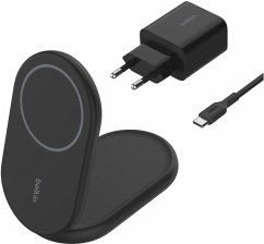 Cover Belkin BOOST Charge magneti. 15W inkl. USB-C Netzt. sw.WIB007vfBK