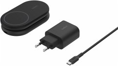 Belkin BOOST Charge magneti. 15W 2in1 + Netzt/USB-C sw.WIZ028vfBK