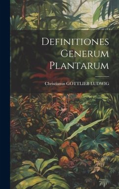 Cover Definitiones Generum Plantarum