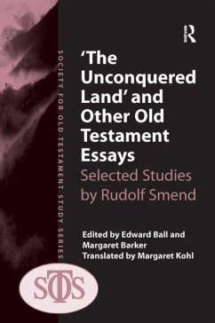 Cover 'The Unconquered Land' and Other Old Testament Essays