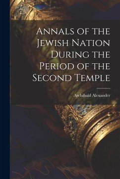 Cover Annals of the Jewish Nation During the Period of the Second Temple