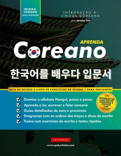 Cover Aprenda Coreano - O livro de exercícios de idiomas para iniciantes