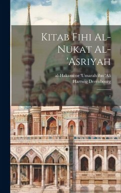 Kitab fihi al-nukat al-'asriyah: 1 - Derenbourg, Hartwig