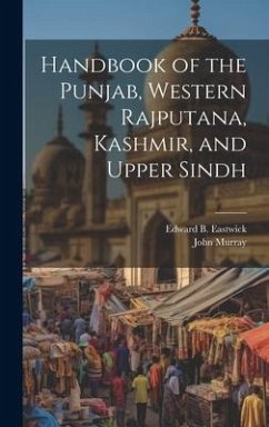 Cover Handbook of the Punjab, Western Rajputana, Kashmir, and Upper Sindh