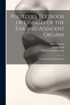 Cover Politzer's Textbook of Diseases of the Ear and Adjacent Organs