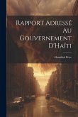 Rapport Adressé Au Gouvernement D'Haïti Rapport Adressé Au Gouvernement D'Haïti