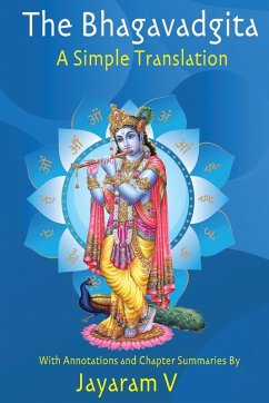 Cover The Bhagavadgita A Simple Translation