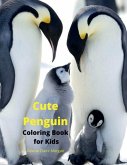 Cute Penguin Coloring Book for Kids