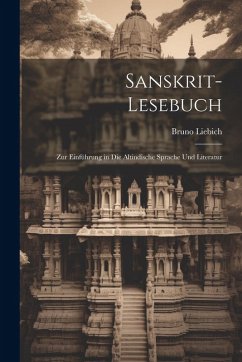 Cover Sanskrit-Lesebuch: Zur Einführung in Die Altindische Sprache Und Literatur
