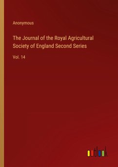 The Journal of the Royal Agricultural Society of England Second Series