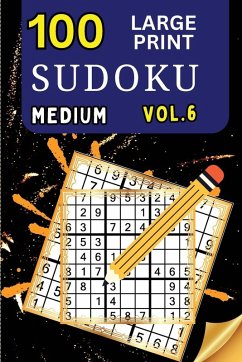100 Large Print Sudoku Medium Vol 2 - Peter