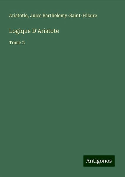 Logique D'Aristote