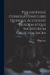 Philosophiae Consolationis Libri... - Bild 1