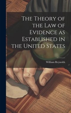 Cover The Theory of the Law of Evidence as Established in the United States