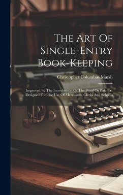 Cover The Art Of Single-entry Book-keeping