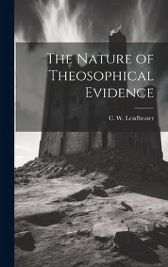 Cover The Nature of Theosophical Evidence