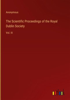 The Scientific Proceedings of the Royal Dublin Society The Scientific Proceedings of the Royal Dublin Society