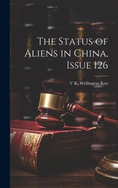Cover The Status of Aliens in China, Issue 126