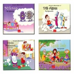 Cover Alicanin Maceralari 4 Kitap Set Renkli Resimli