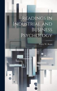 Cover Readings in Industrial and Business Psychology