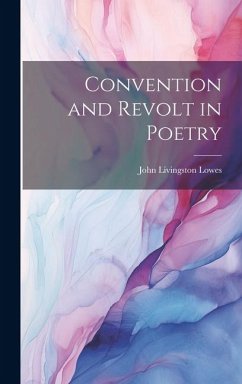 Cover Convention and Revolt in Poetry